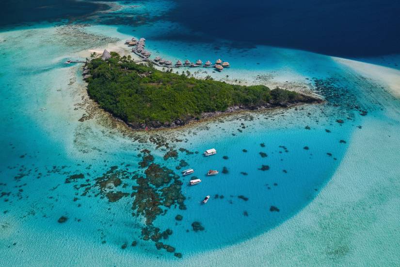 Photo - Polynésie Française - Vue du ciel - Bora Bora #236
